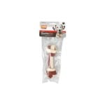 Flamingo Duetto Chicken&Cheese papildomas pašaras šunims, be cukraus, 1 vnt., 15 cm, 108 g